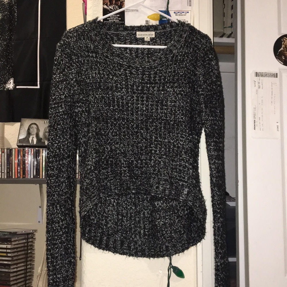Black and White sweater